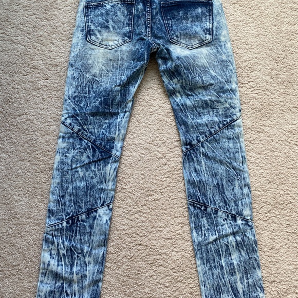 Men's Trillnation Distressed Jeans Size - Picture 4 of 4